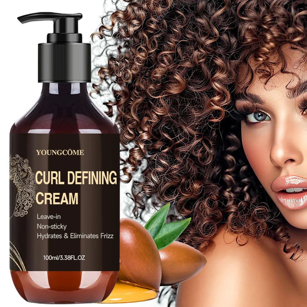 Argan Oil Curl Defining Cream – Anti-Frizz for All Curl Types