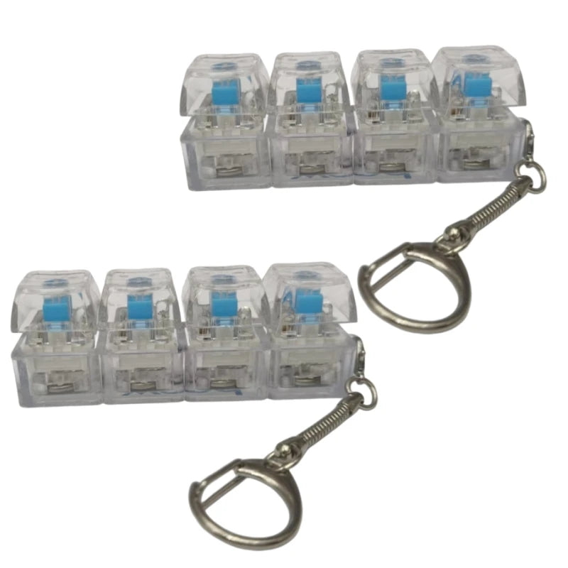 4-Key Mechanical Keyboard Switch Tester Keychain Fidget Toy