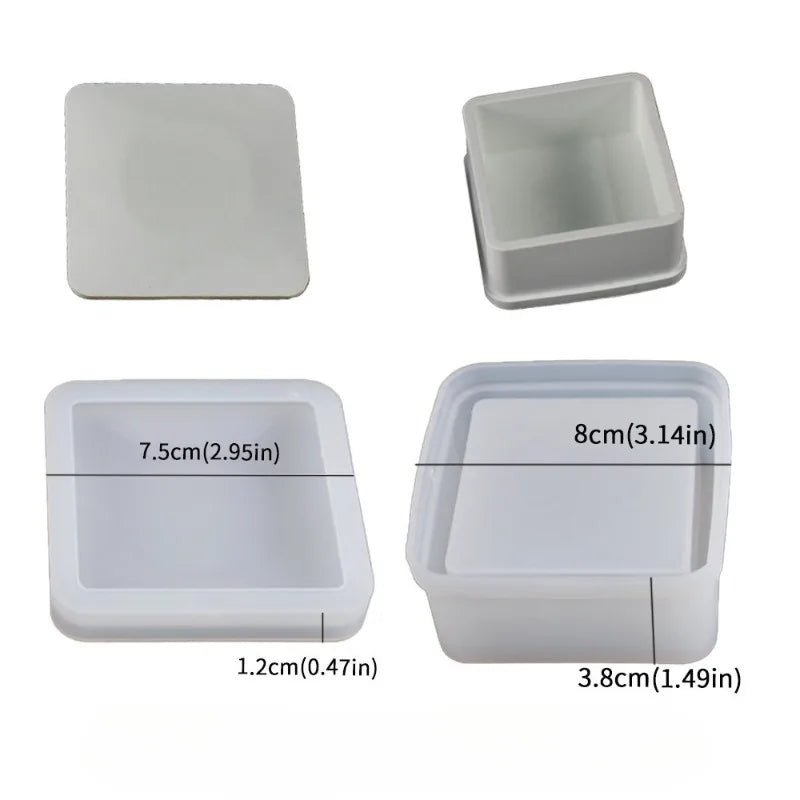Silicone Molds for Resin, Candle, Concrete & Plaster DIY