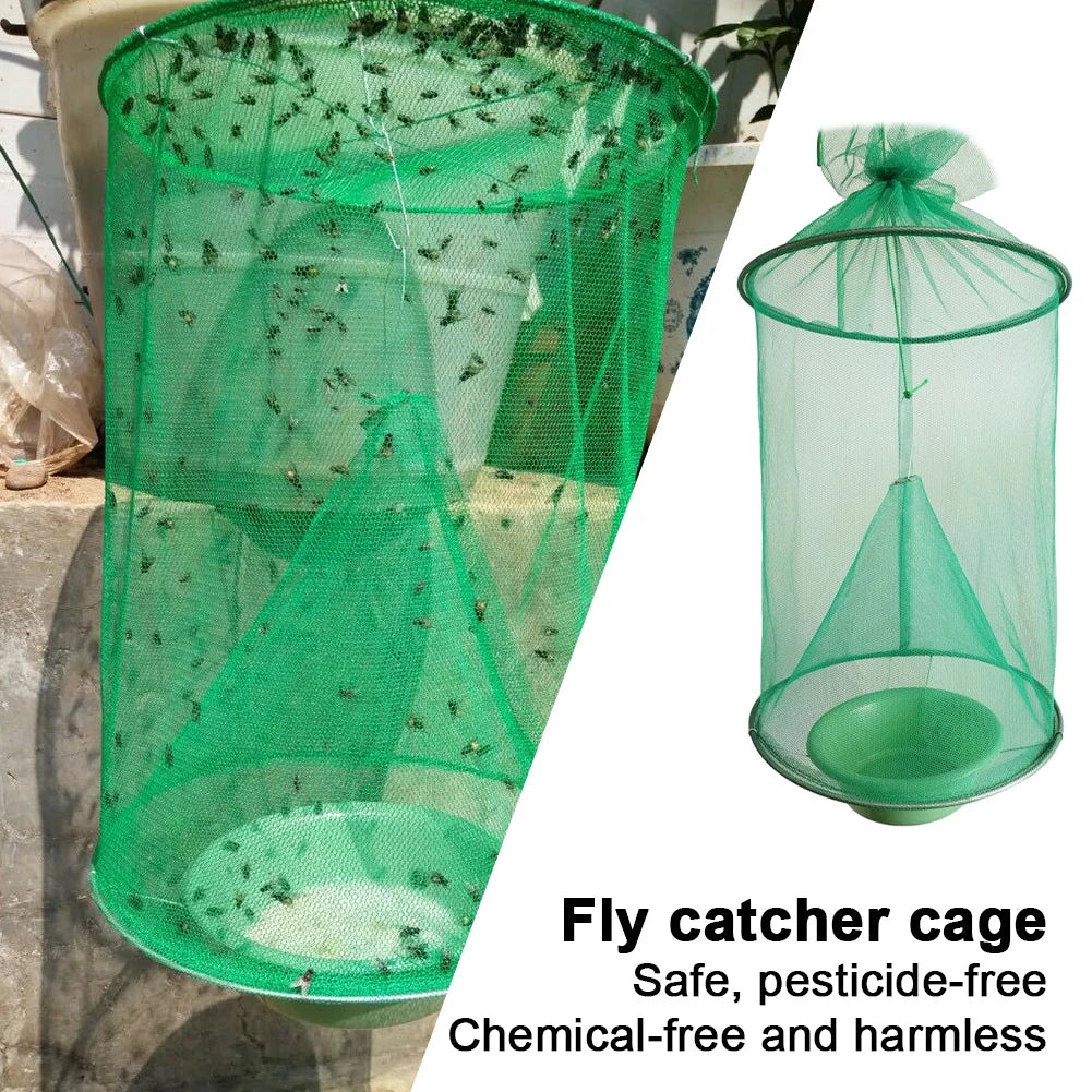 Reusable Hanging Fly Trap Cage – Pesticide-Free Peaceful Pleasures Health and Wellness