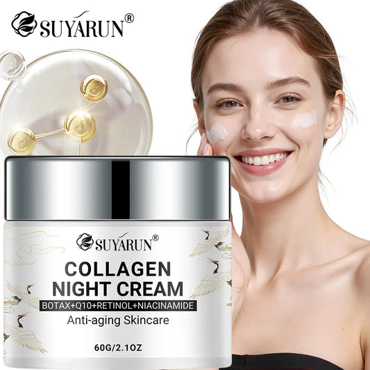 SUYARUN Night Repair Cream – Collagen, Niacinamide & Ginger Night Repair Cream Oasis Select
