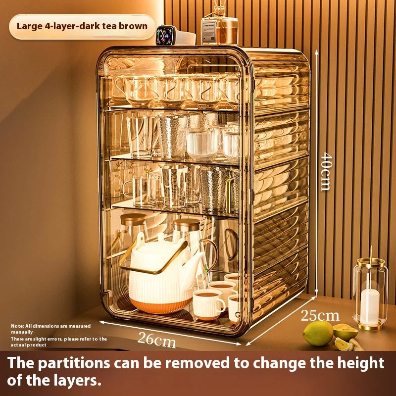 Dust-Proof Cup Storage Organizer | Mugs, Coffee & Glassware