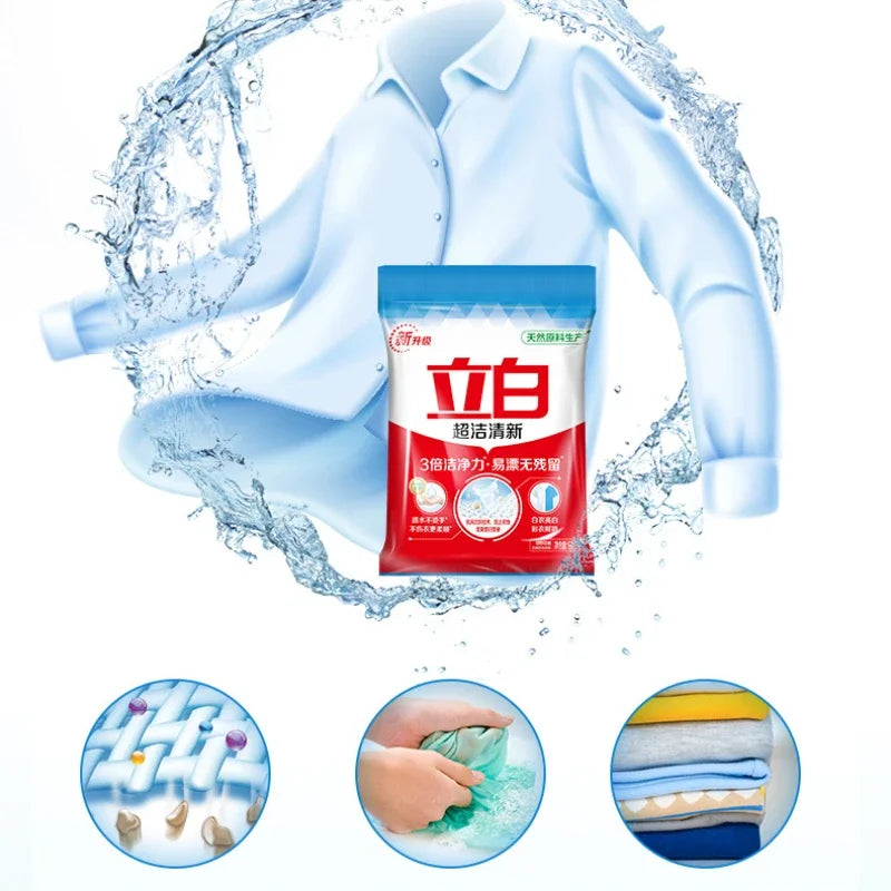 Liby Super Clean Laundry Powder 900g 1000g Fragrant Clothing Detergent Commercial Supermarket Same Product Washing Powder Peaceful Pleasures Health and Wellness