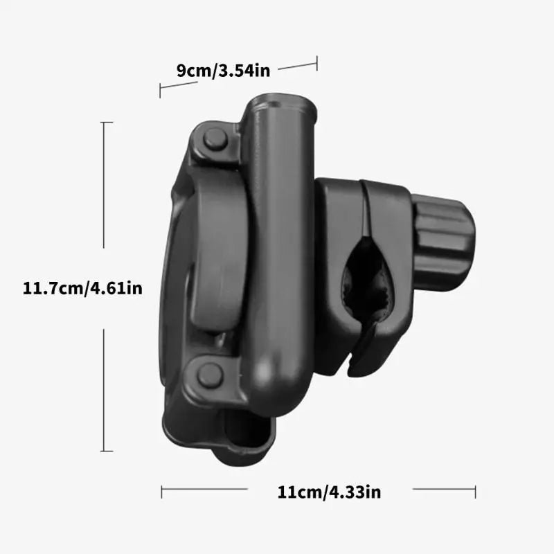 Foldable Stroller Cup Holder with Silicone Grip & Phone Mount