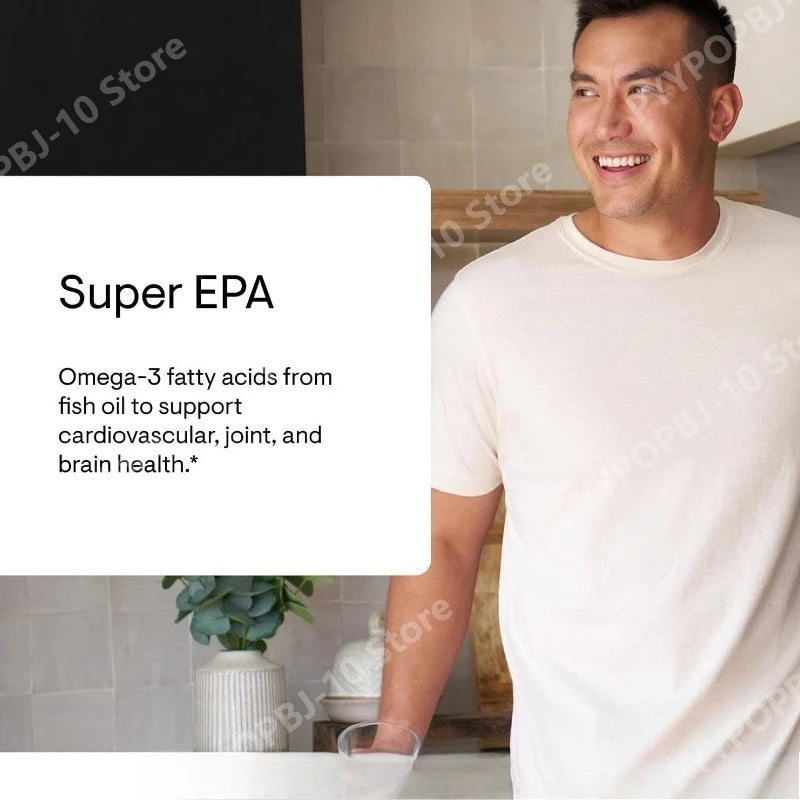 Omega-3 Fish Oil DHA Supplement – 90 Softgels, Gluten-Free
