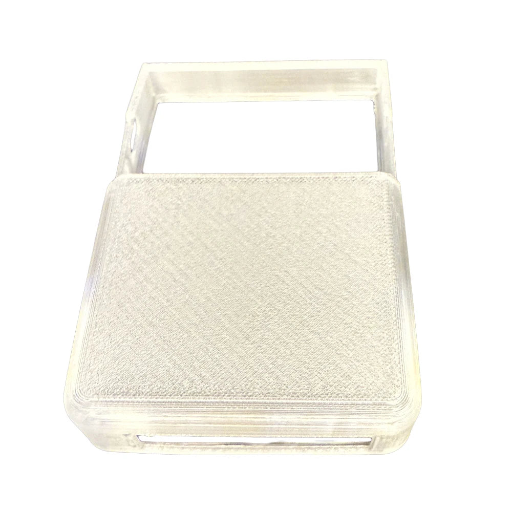 TPU Flexible Latex Protective Shell For Trimui Brick Console 3D Printed Protective Cover Peaceful Pleasures Health and Wellness Translucent White