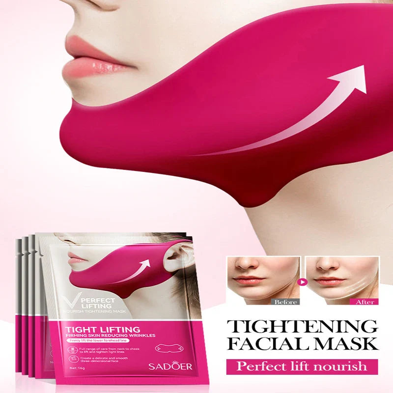 V-Shape Face Lifting Nano-Hydrogel Mask 2/5 Pack – Firm & Hydrate