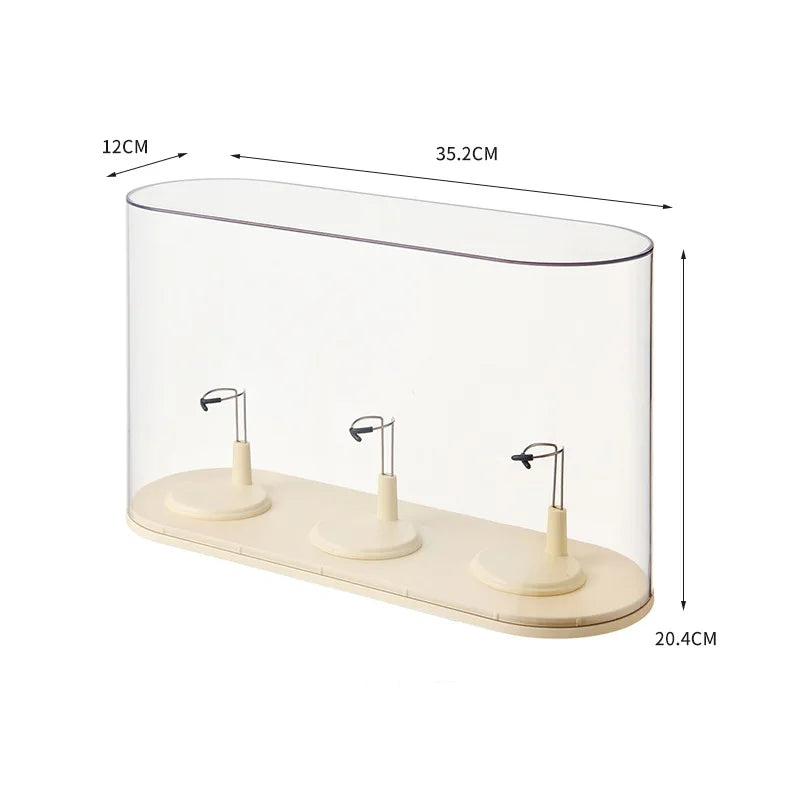 Vinyl Figure Display Case | Collectible Toy Cabinet for Figurines