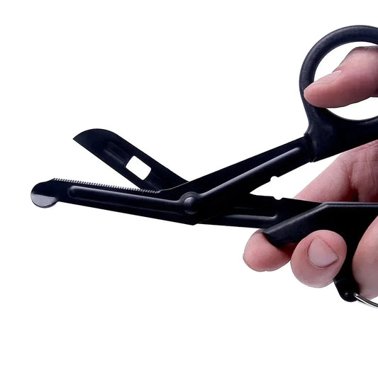 15/18.5cm Rescue EMT Trauma Bandage Shears Medical Scissors Emergency EDC Outdoor Tactical Gear First Aid Trauma Kit Peaceful Pleasures Health and Wellness