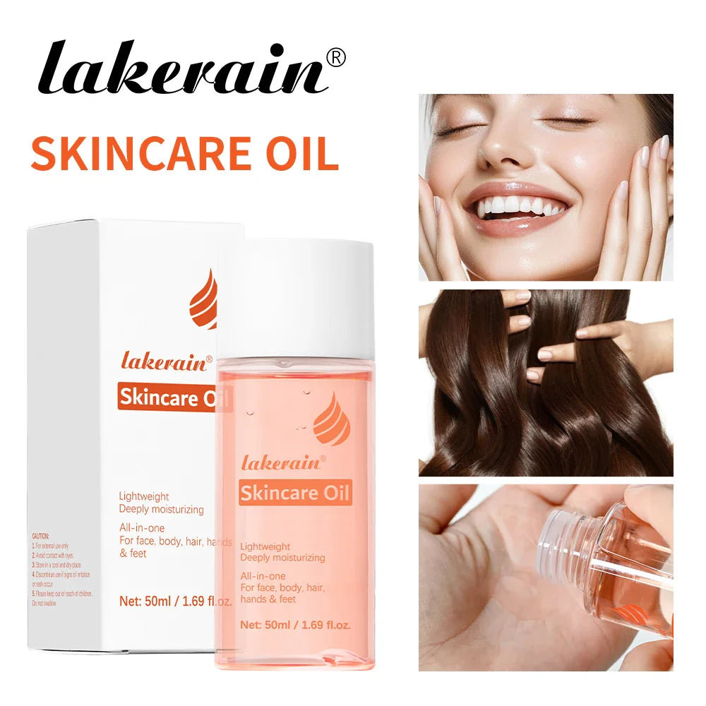 Lakerain Bio Skincare Oil – Vitamin A & E for Face, Body & Hair