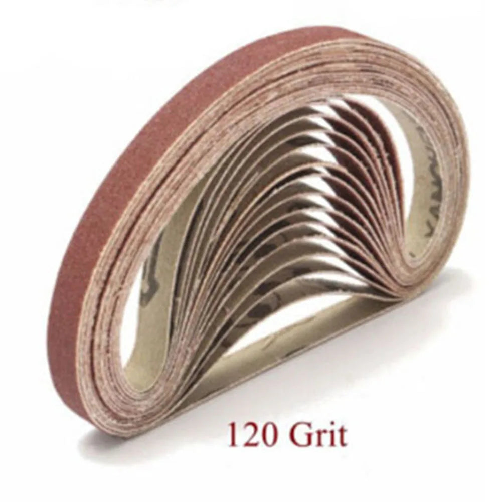 Sanding Belts Power Suit File Sander Abrasive 10x330mm Woodworking