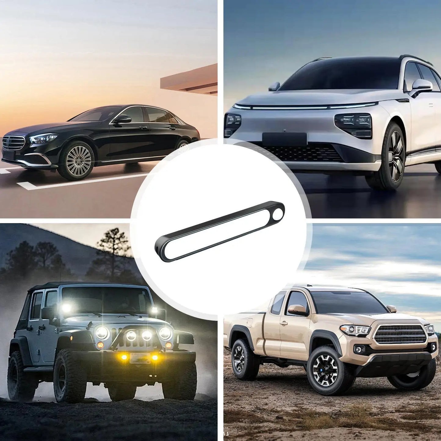 LED Car Trunk Sensor Light | USB Rechargeable Auto Dome Lamp