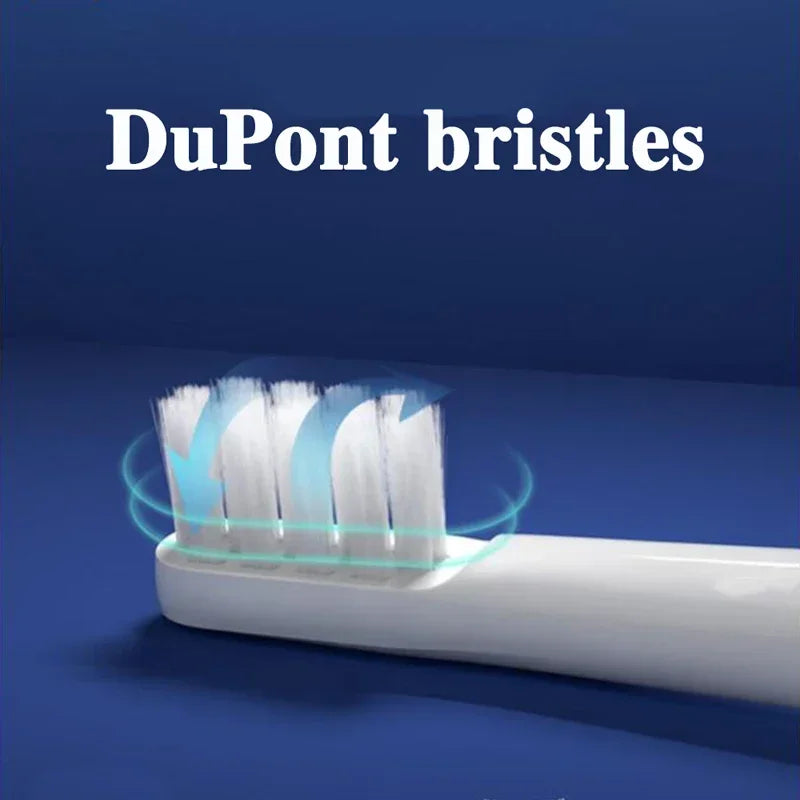 8-Pack Replacement Brush Heads for Xiaomi Mijia T100 | Soft DuPont