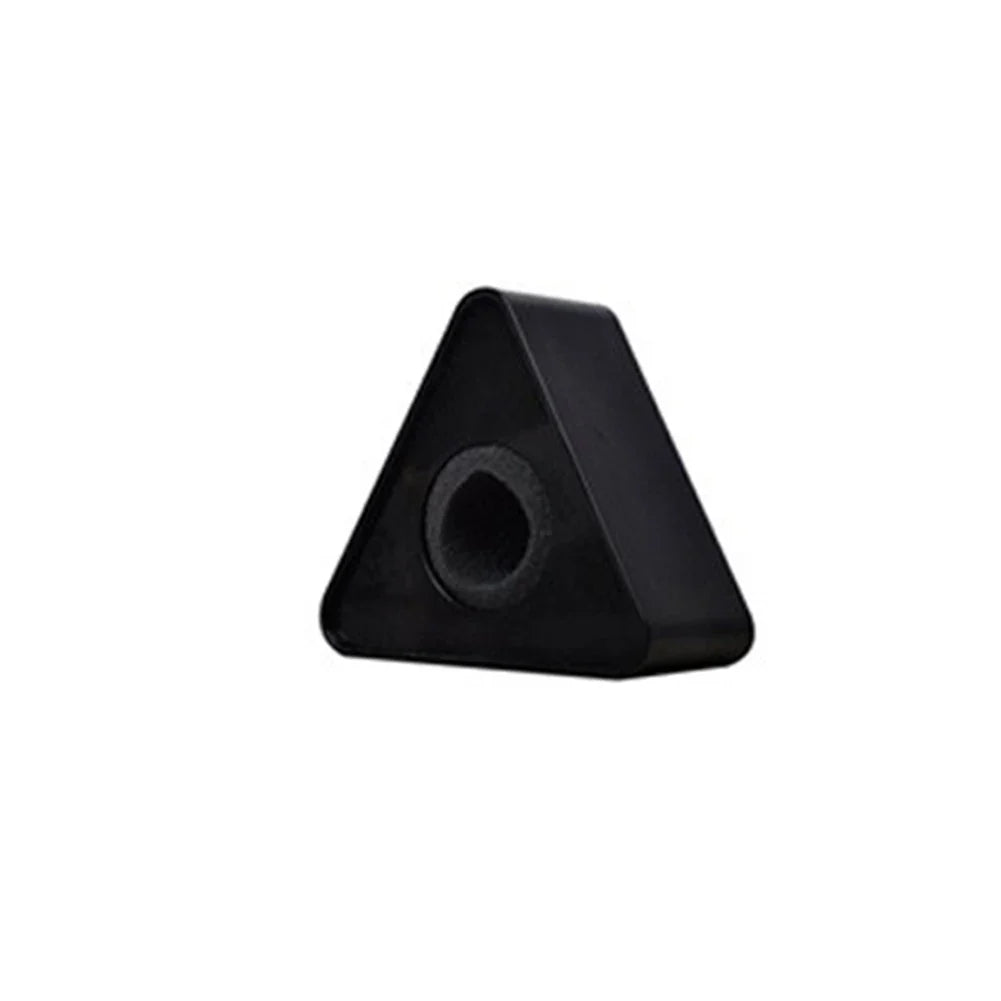 Interview Mic Flag Stand – ABS Logo Holder 38mm Square/Triangle