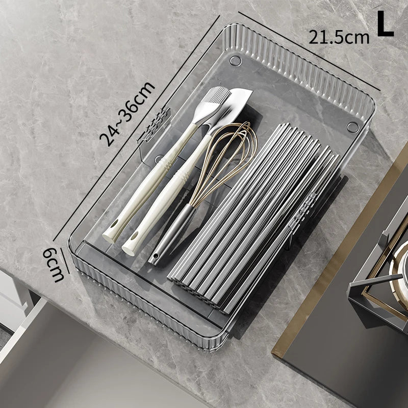 Expandable Drawer Organizer | Kitchen Bathroom Office Storage
