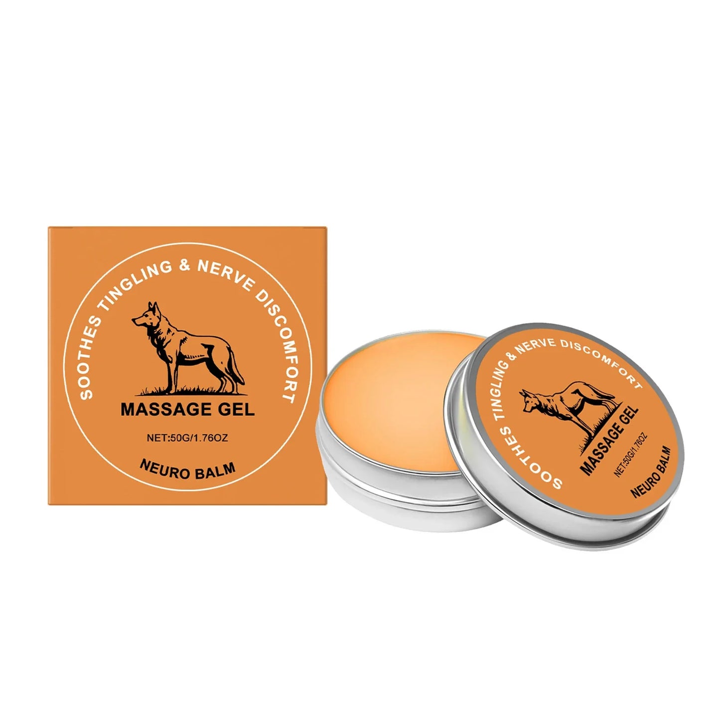 Natural Herbal Cooling Massage Balm with Magnesium – 50g