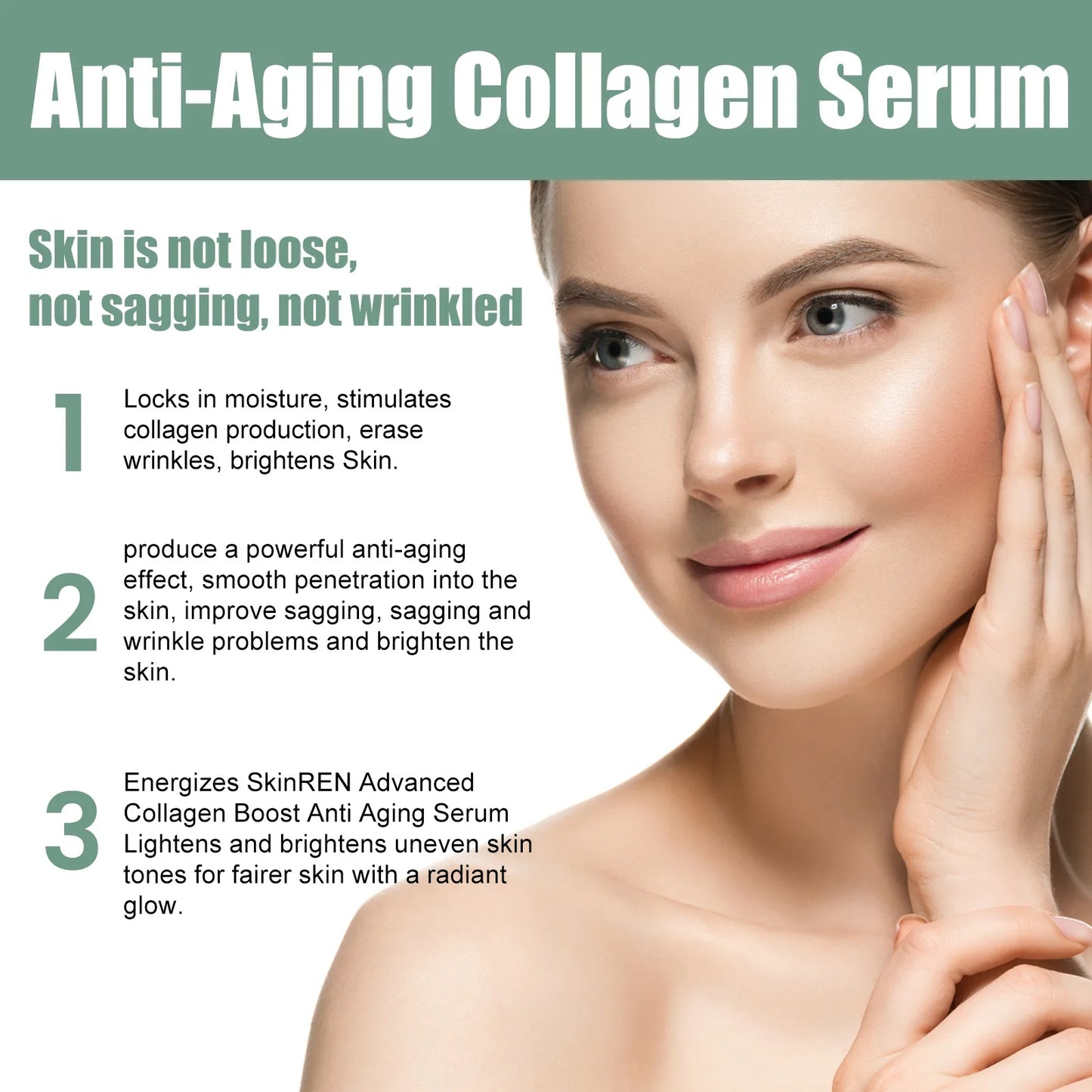 EELHOE Collagen Wrinkle Remover Serum for Anti-Aging Peaceful Pleasures Health and Wellness