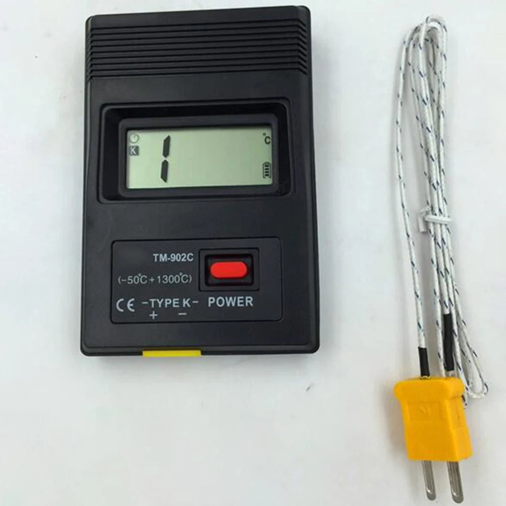 Digital LCD Thermometer 902C K-type Thermocouple Input Industrial