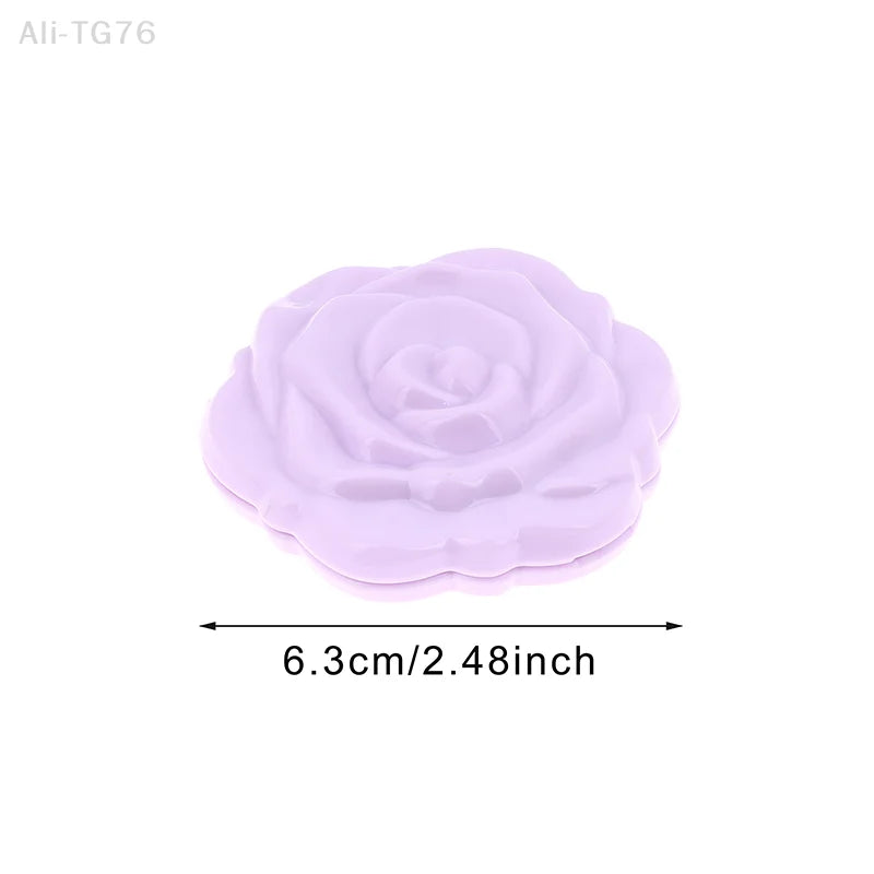 Retro Rose Double-Sided Compact Pocket Makeup Mirror