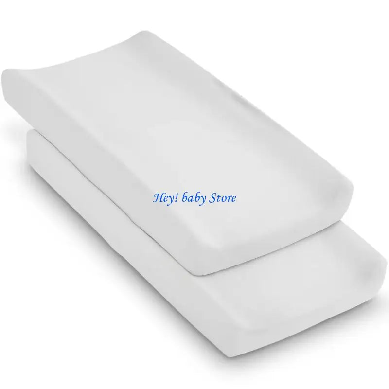2-Pack Diaper Changing Pad Cover – Soft Breathable Changer Sleeve