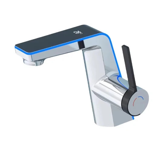 LED Temperature Display Basin Faucet | Single Handle Bathroom Tap