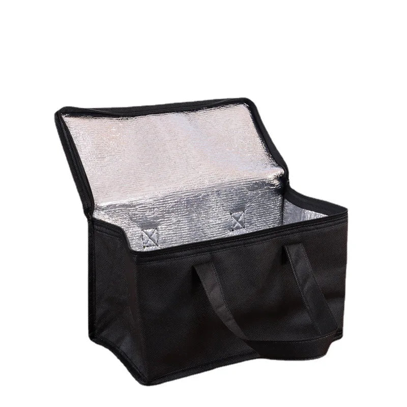 Insulated Picnic Bag – Thermal Food & Drink Carrier Peaceful Pleasures Health and Wellness 28X14X17 Black spain