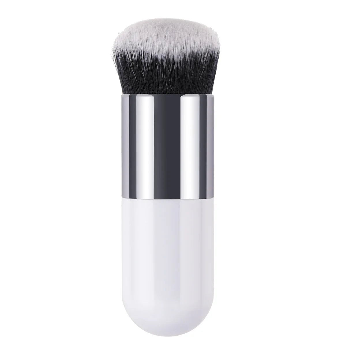 Chubby Flat Foundation Brush – Soft Synthetic Makeup Brush