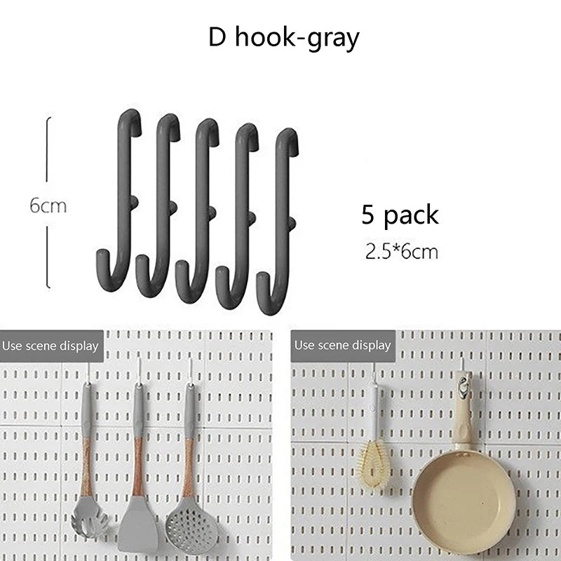 DIY Pegboard Wall Organizer Kit – Tool & Home Storage Rack