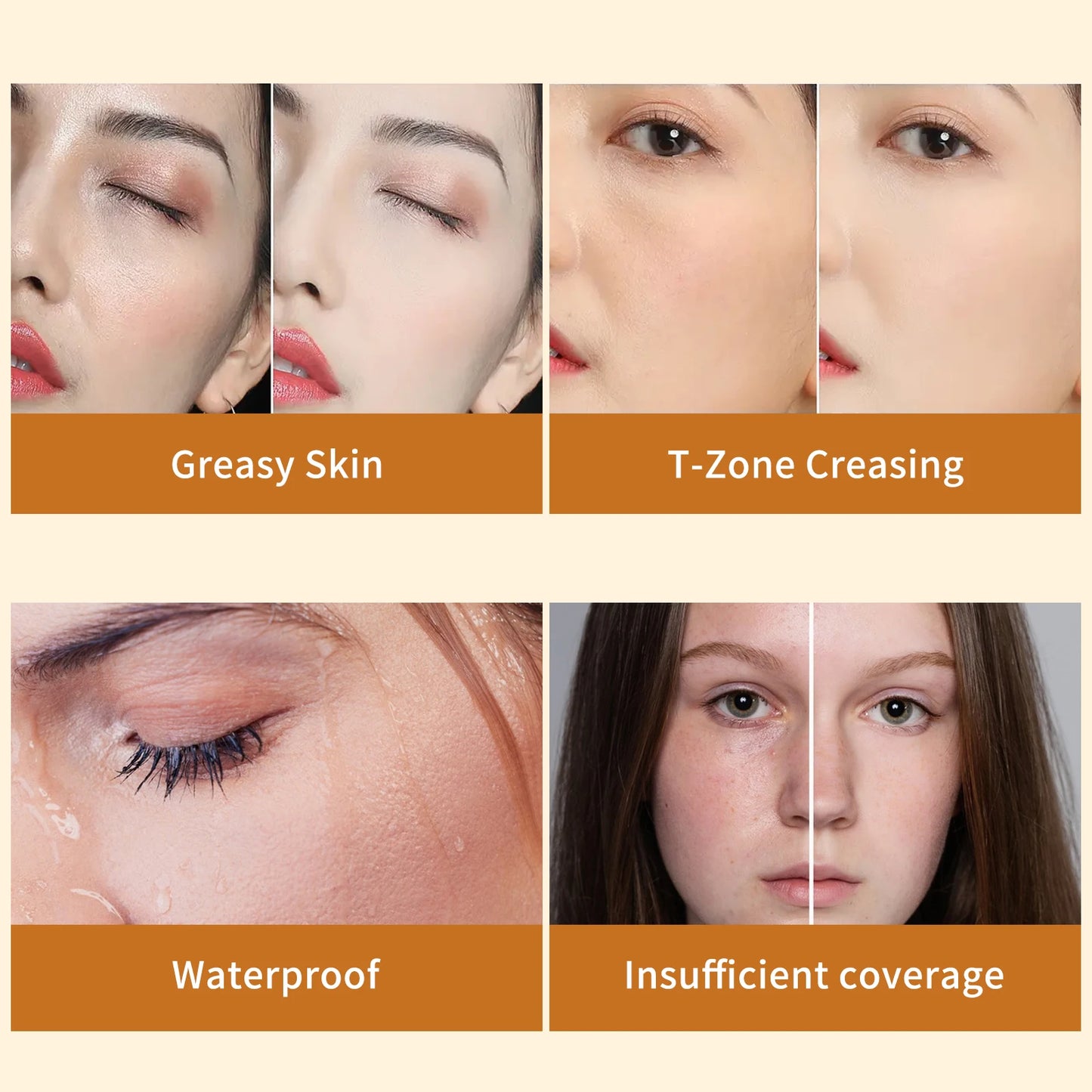 Long Lasting Waterproof Concealer Setting Powder Peaceful Pleasures Health and Wellness