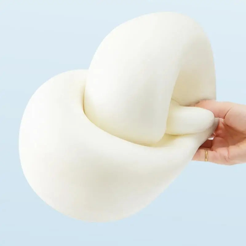 High-Density Memory Foam Neck Travel Pillow 360° Surround Support Ergonomic Design for Airplane Travel Comfort Peaceful Pleasures Health and Wellness