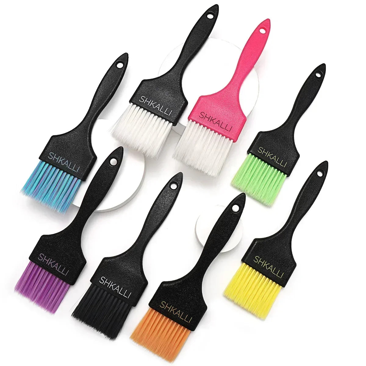Hair Coloring Brushes Plates Dye Cream Brushes Dye Hair Brushes Combs Professional Hairdressing Tools for Home Barber Shop 브러쉬 Peaceful Pleasures Health and Wellness