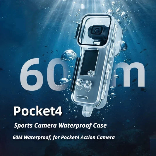 DJI Osmo Pocket 4 Waterproof Case – 60M Diving Housing Underwater Camera Housing Oasis Select