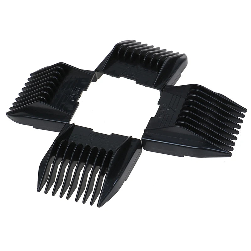 4-Piece Hair Clipper Guide Comb Set – Trimmer Attachments