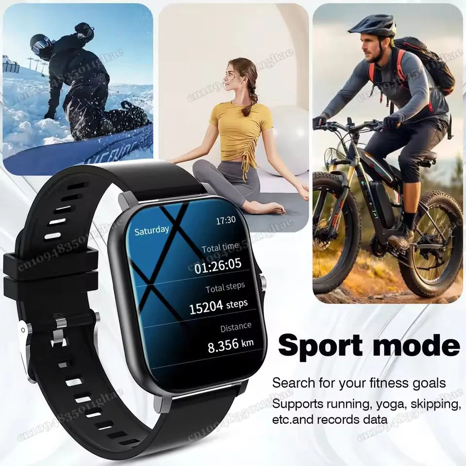 Ola Esporte Smart Watch 2.01" HD Bluetooth Call Fitness Tracker