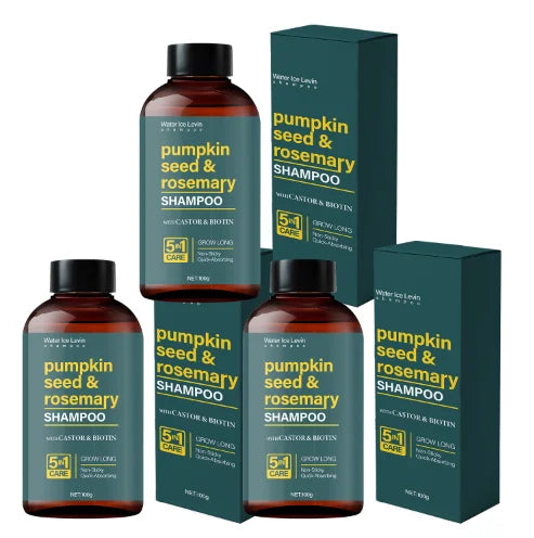 Pumpkin Seed & Rosemary Shampoo | Castor Oil & Biotin Hair Growth