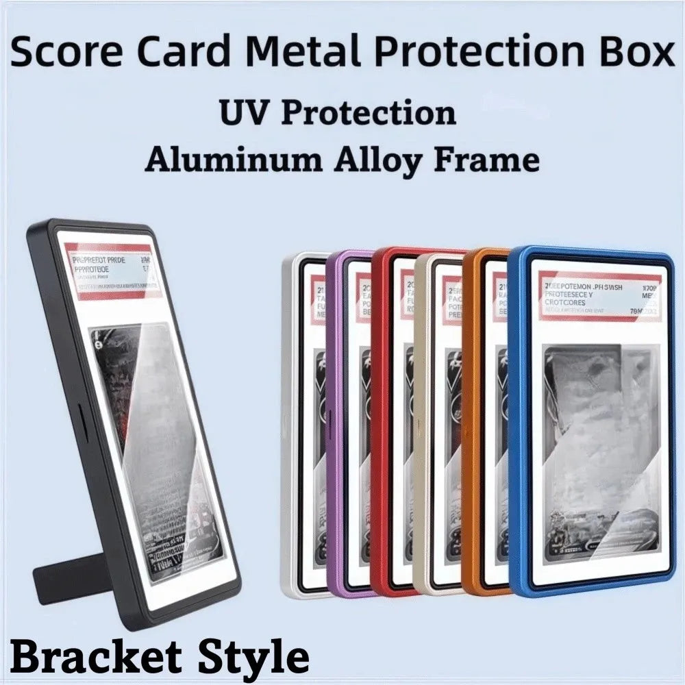 PSA/CGC Graded Card Case | Magnetic UV Glass Display Stand
