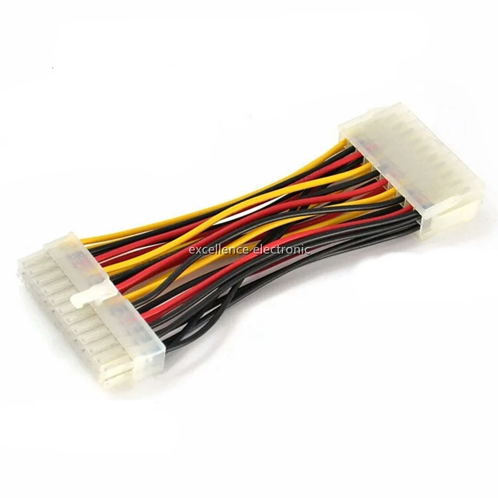 20pin Male To 24pin Female Adapter Cable 20 Pin To 24 Pin Adapter Cable ATX Connector Supply Extension Wire for PC Motherboard Peaceful Pleasures Health and Wellness