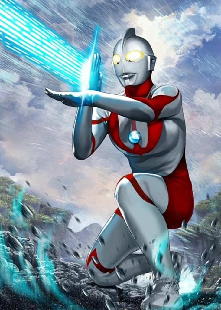 U-Ultraman Poster Fancy Cool Painting Canvas Home Decorfor Living Room Decor Peaceful Pleasures Health and Wellness 15-1PC 55x75cm