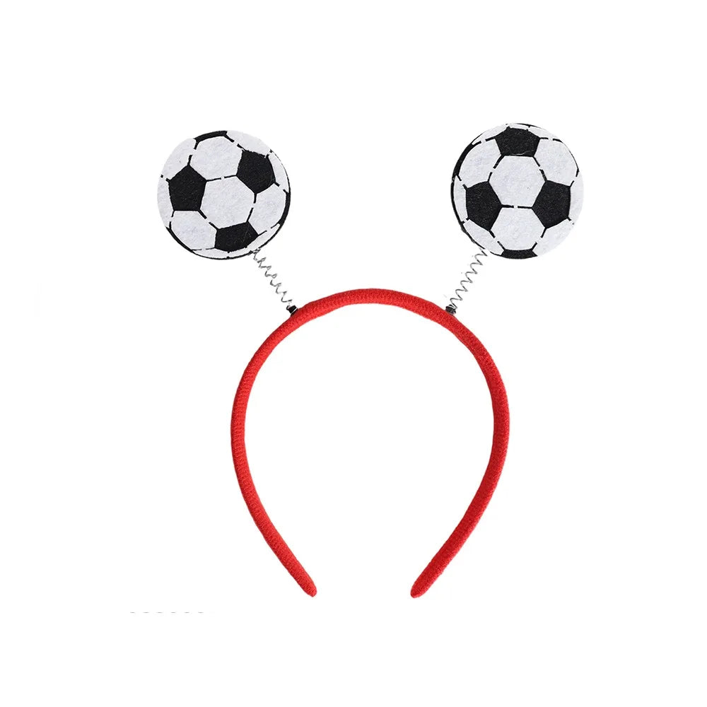 Soccer Fan Glasses & Hair Hoop Photo Booth Prop | Party Dress-Up