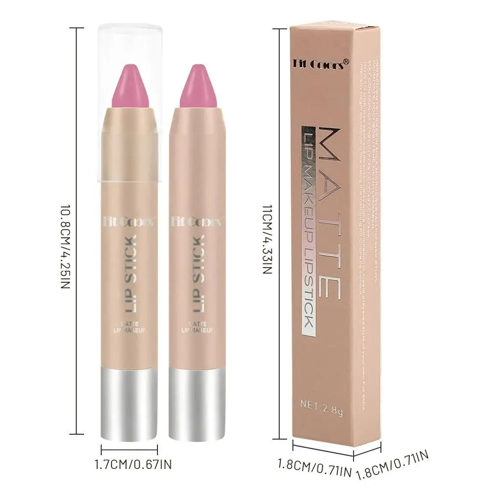 Fit Colors Metallic Pearl Lipstick – Waterproof & Volumizing