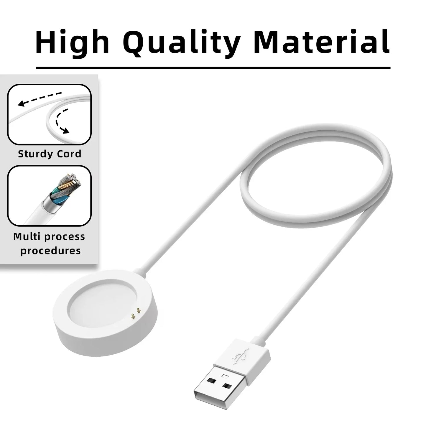 Magnetic USB Charging Cable for Xiaomi Watch 2 S2 S3 S4 2 Pro