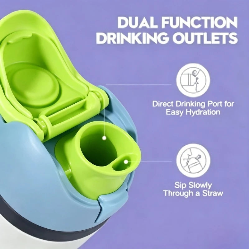 Kids Thermos Replacement Flip Lid – Spill-Proof & Leakproof