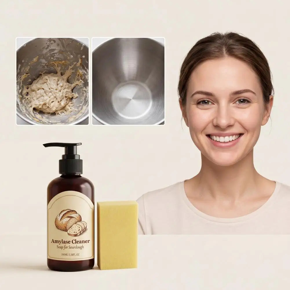 Enzymatic Sourdough Baking Tool Cleaner – Gentle & Effective