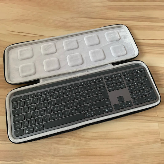 Keyboard Storage for Logitech Carry Case Waterproof EVA Protective Bag Case Advanced Wireless Keyboard Case For Logitech MX Keys Peaceful Pleasures Health and Wellness
