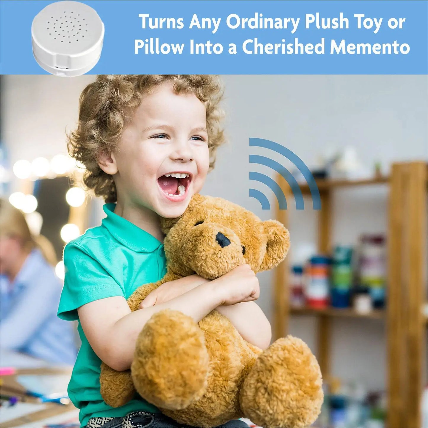 DIY Voice Recorder for Stuffed Animals & Plush Toys | 60 Sec Voice Recorder Insert Peaceful Pleasures Health and Wellness