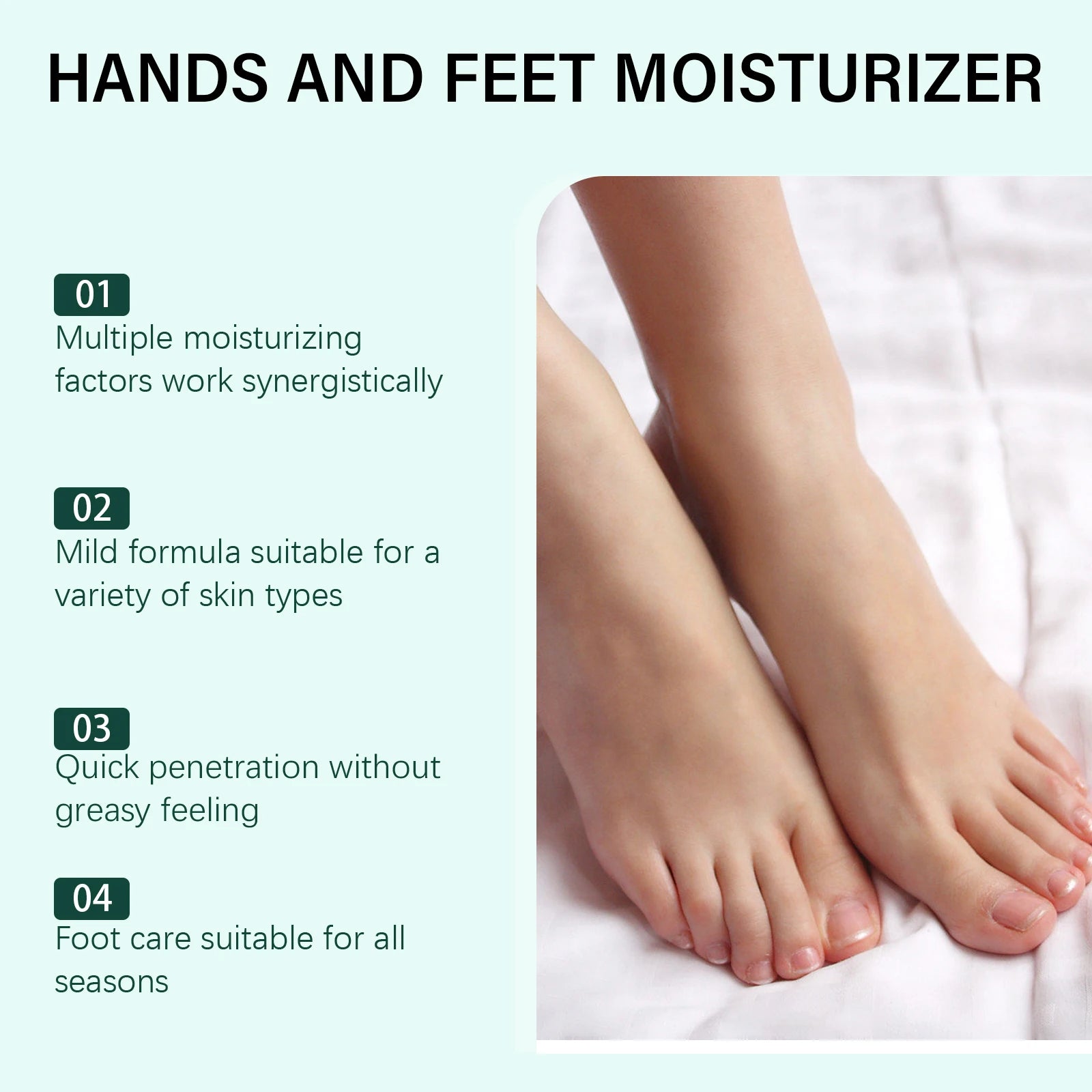 Urea 40% Cream Salicylic Acid Hand Foot Cream for Cracked Heels & Dry Skin Moisturizing Hydrating Callus Remover Smooth Skin Peaceful Pleasures Health and Wellness
