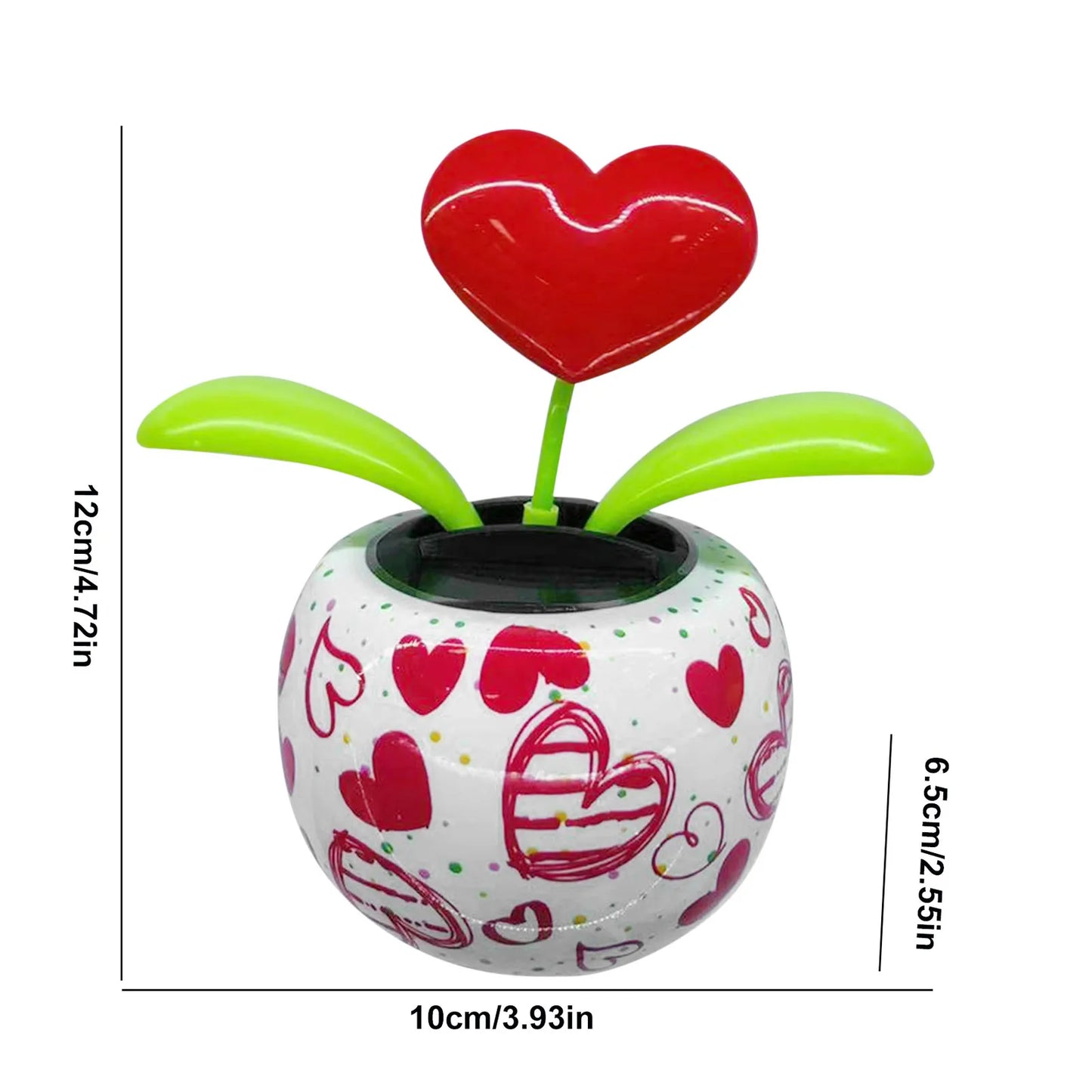 Solar Dancing Sunflower Car Dashboard Ornament | Auto Swing