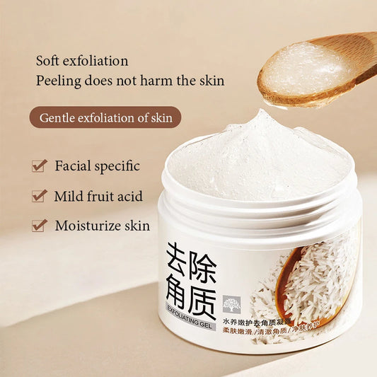BIOAQUA White Rice Face Exfoliating Gel & Moisturizing Scrub Facial Exfoliating Scrub Peaceful Pleasures Health and Wellness Default Title