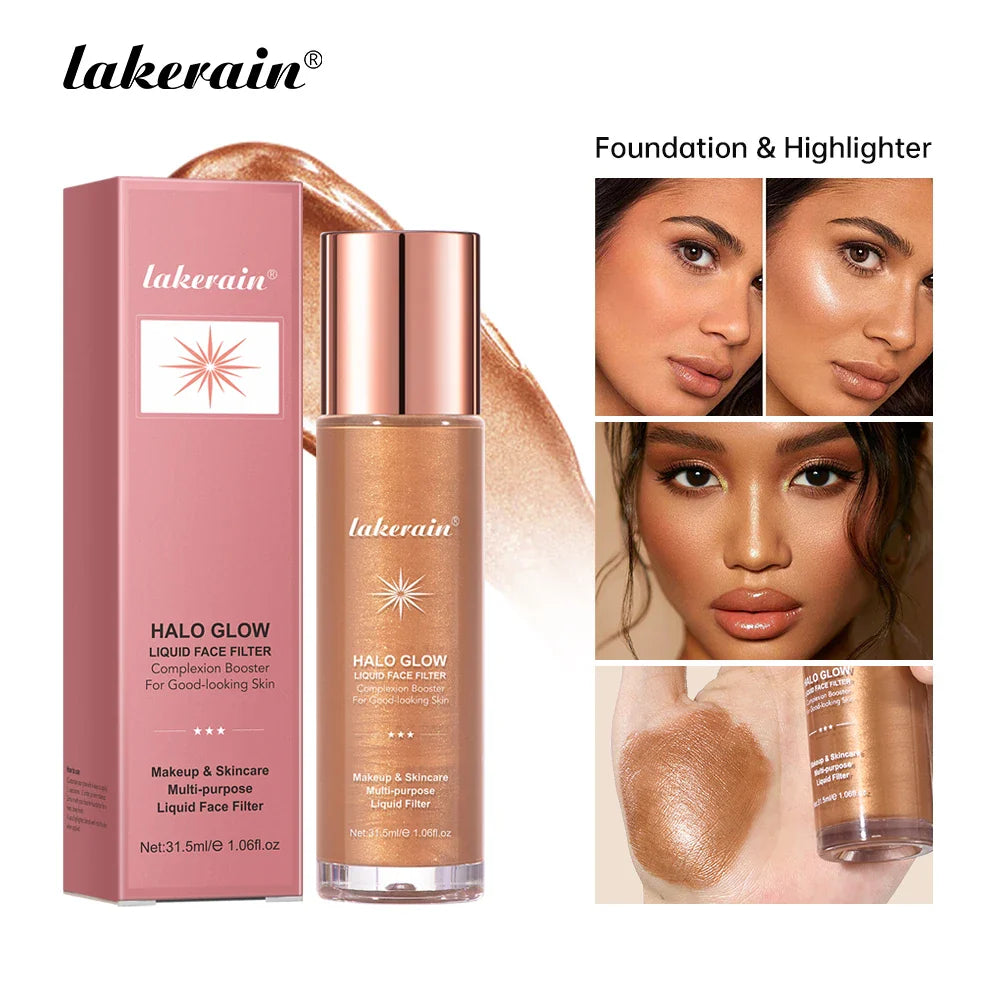 2-in-1 Liquid Highlighter & Primer – Glow, Contour & Brighten