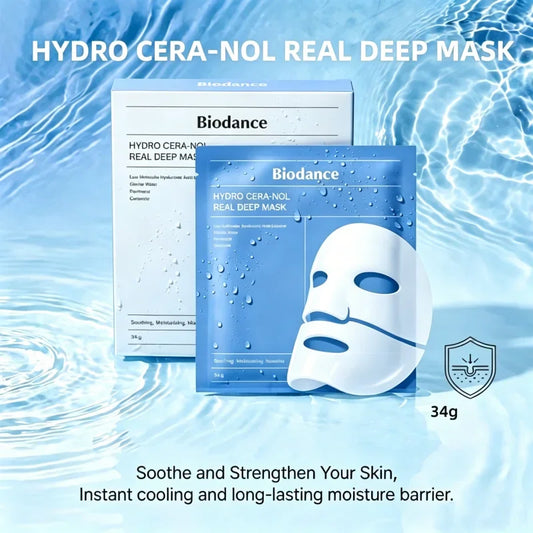 Biodance Hydro Cera-nol Real Deep Overnight Face Mask 4pcs Peaceful Pleasures Health and Wellness